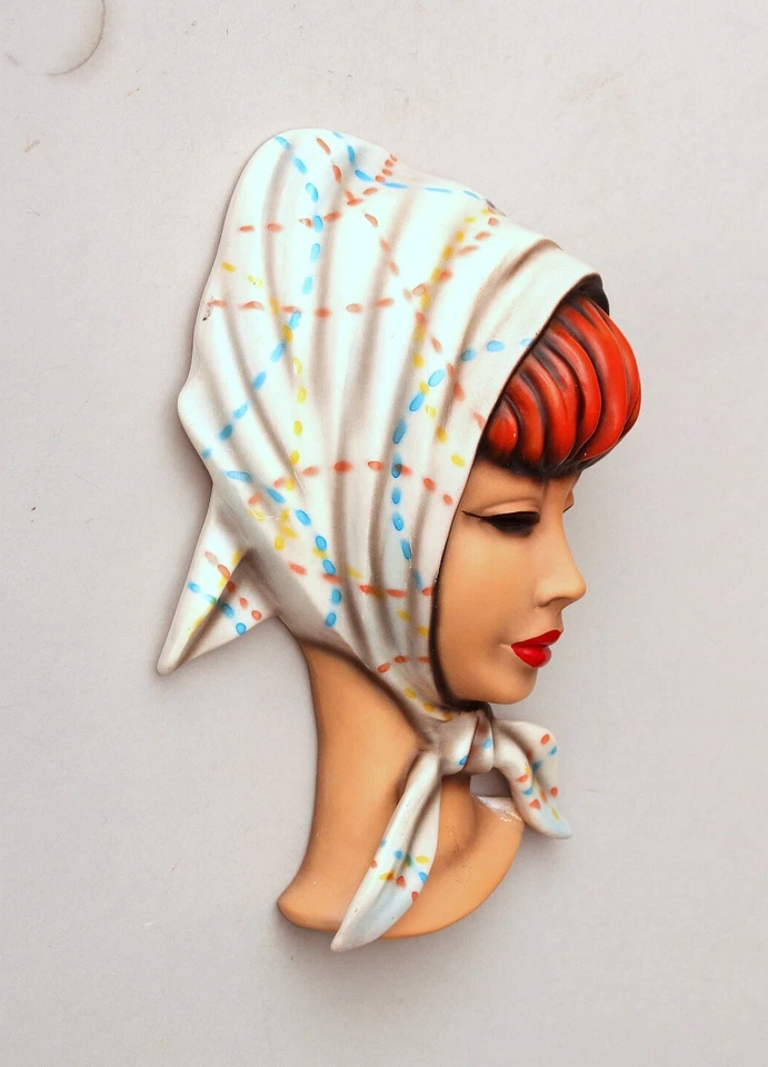 Cortendorf Wandmaske Nr.3715 Keramik # 3709 - Image 2 of 4