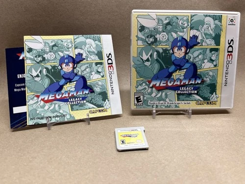 Megaman Legacy Collection Nintendo 3DS CIB Complete Game + Case Tested Working