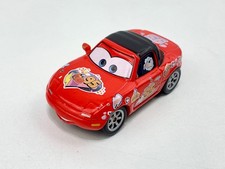 2006 Mattel Disney Pixar Cars 1 1:55 Diecast - Mia Tia Supercharged Movie Moment