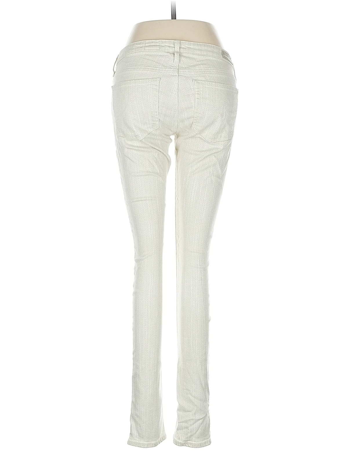 Adriano Goldschmied Women Ivory Jeans 28W thumbnail 2