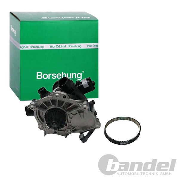 Borsehung Wasserpumpe MIT Riemen Passend FüR Audi A1 A3 A4 A5 A6 A7 A8 Q2 Q3 Q5-image