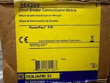 (3) Square D S64205 Powerpact Circuit Breaker Comms Module Factory Sealed