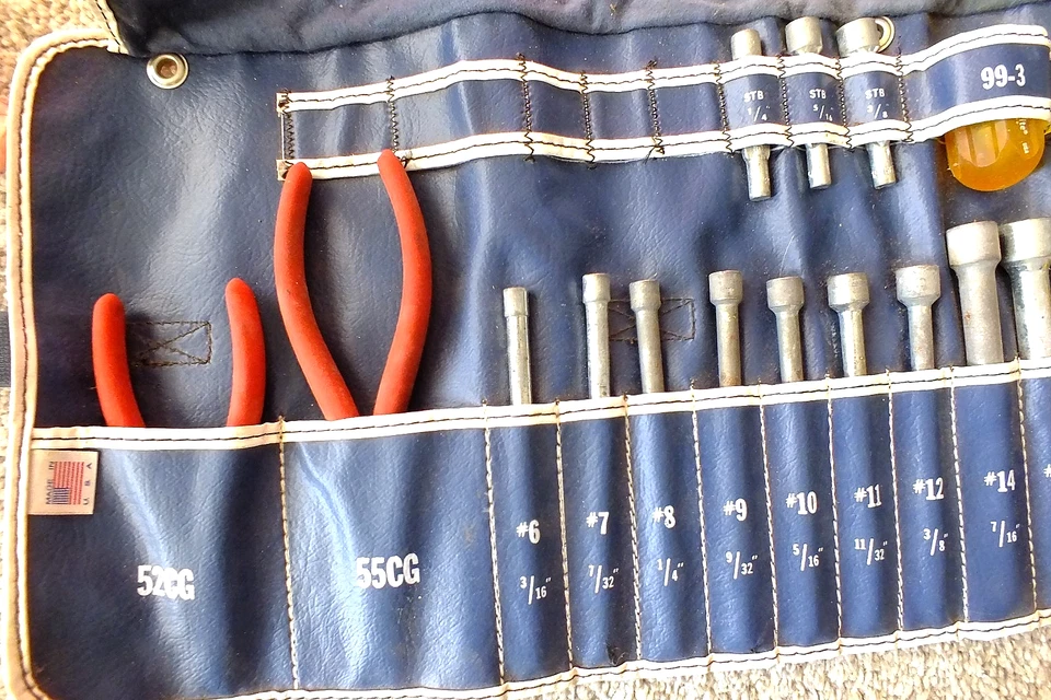 XCELITE # 99SM СЕРВИС МАСТЕР СИНИЙ СВЕРНУТЬ ИНСТРУМЕНТ НАБОР ПОЛНЫЙ СДЕЛАНО В США - Изображение 2 из 4