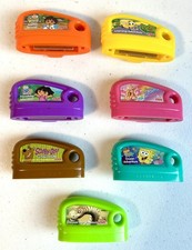 Fisher Price Cartucho de Ciclo Inteligente Juegos LOTE de 7 - Dora - Barbie - Scooby-Doo