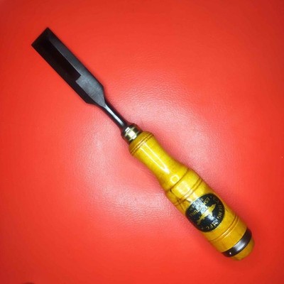 E.A. Berg 3/4'' Western Chisel Tool, Used, Rust Removed