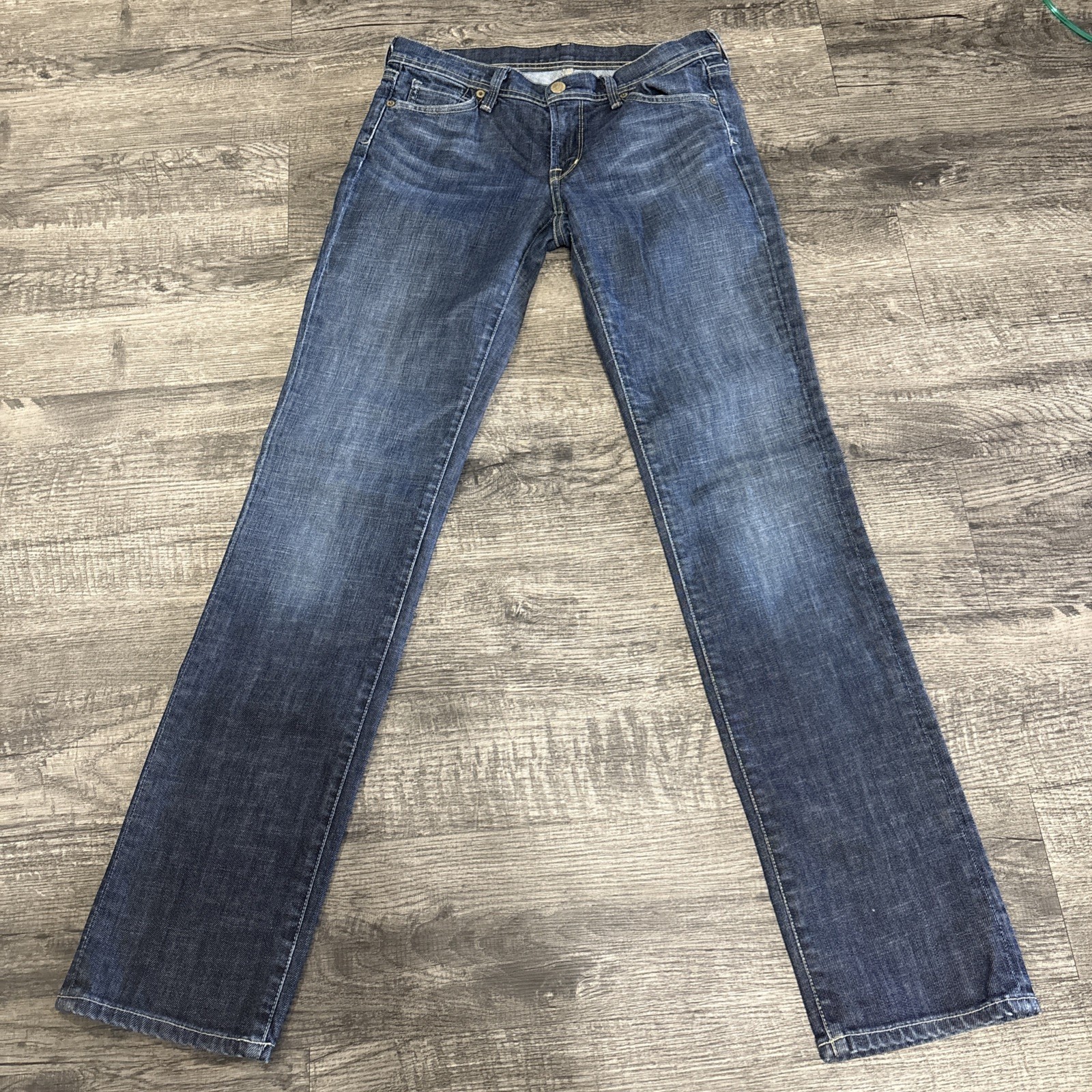 Citizens Of Humanity Womens Straight Leg Jeans 27 Fits 28 X 32.5