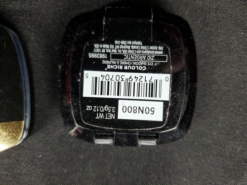 LOT 2 LOREAL COLOUR RICHE EYE SHADOW # 210 ARGENTIC New! Sealed! - Image 4 of 4