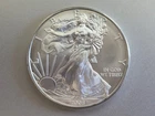 2008 Silver Eagle S$1 - 1oz Fine Silver - Near Mint - Uncirculated