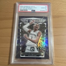 2023-24 Panini Donruss Optic - My House Purple Prizm #6 Victor Wembanyama PSA 10