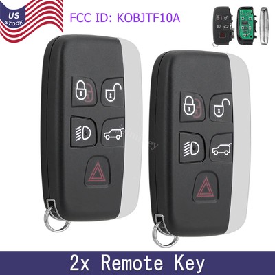 2 Replacement for Land Rover 2012-2017 Range Rover Evoque Sport Remote Key Fob