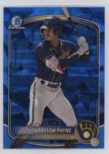 2025 Bowman Sapphire Edition Chrome Prospects Braylon Payne #BCP-148 1g1q