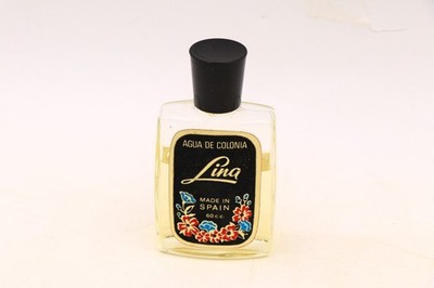 Lina Agua De Colonia Collectible Bottle 70%  Vintage Rare