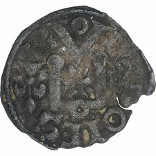 [#1179606] France, Comté de Vendôme, Bouchard VI, Obole, 1315-1353, Vendôme, VF