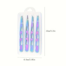 Reliable Stainless Steel Tweezers for Consistent Eyebrow Shaping Hair Removal