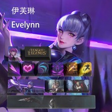 League of Legends Themed Keycaps Evelynn 12 keys OEM high degree