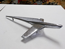 Vintage 1950s 17 Jet Airplane Hood Ornament 55 Ford 25568-bn-16850-a