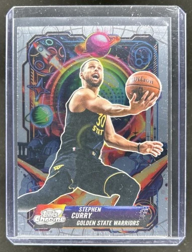 2025 Topps Cosmic Chrome Stephen Curry Base (RAW)