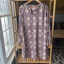 Loft Women's Long Sleeve Dress XL, Knee Length