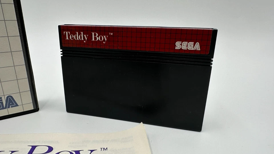 Teddy Boy - Sega Master System - CIB - OVP + Anleitung - Cartridge komplett - Bild 3 von 4