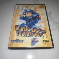 Rocket Knight Adventures (Sega Genesis, 1993) VGUC With Box