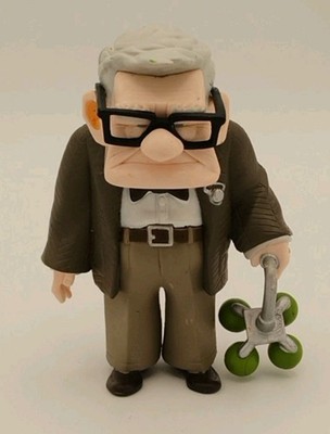 Rare Disney Pixar's Up 4'' Carl Fredrickson Figure 
