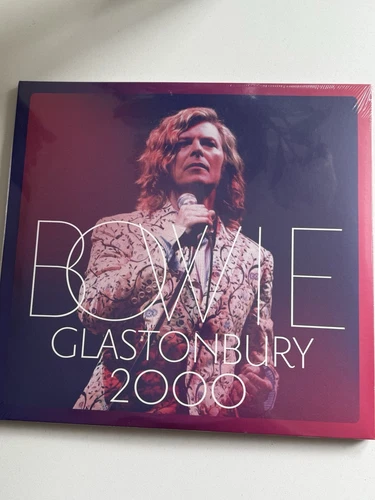 David Bowie Glastonbury 2000 - Triple Vinyl - misprint edition. Sealed NEW MINT