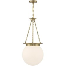 Savoy House Lighting 7-3901-3-322 Manor Pendant Warm Brass