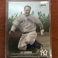 2022 Topps Stadium Club Chrome - Lou Gehrig #4 New York Yankees