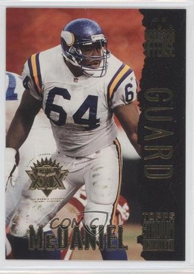 1994 Topps Stadium Club Super Teams Winners Bowl XXIX Randall McDaniel HOF m5x