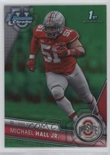 2023 Bowman U Chrome Green Refractor 48/99 Michael Hall Jr #170 0a17