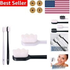 2 Pack Ultra Soft Toothbrush for Sensitive Gums  Teeth 20000 Bristles