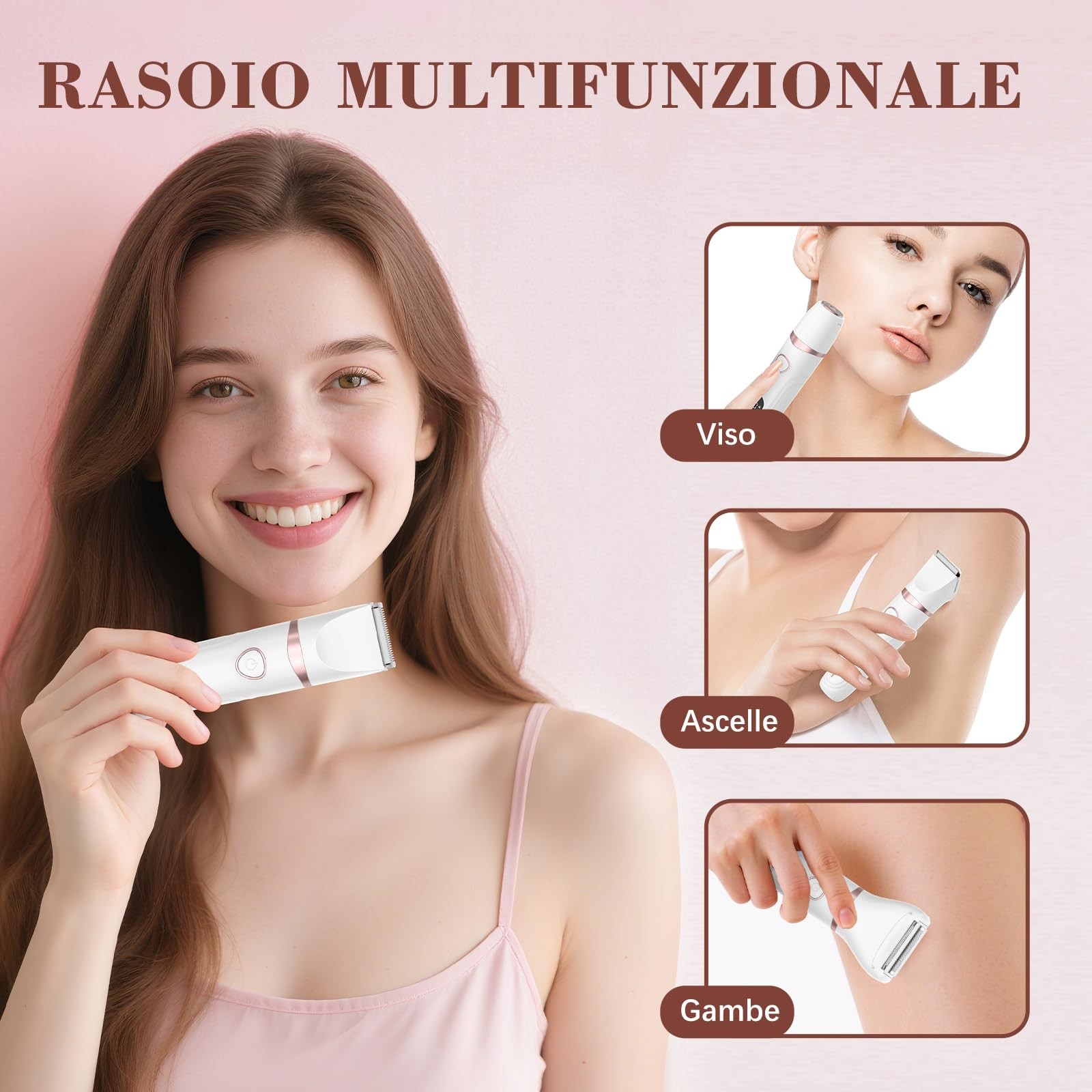MAXGROOM Rasoio Donna 3 in 1: Pelle di Seta in 5 Minuti (Testato) - 2