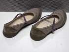 Sperry Top-Sider Sz 7 Tan Purple Sandals Mary Jane Flats Barley Worn EUC  — photo 4