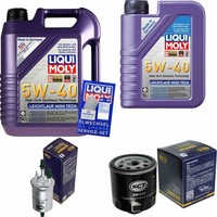 Inspektionskit Filter Liqui Moly ÖL 6L 5W-40 FüR VW Polo 6R 6C 1.2 TSI 16V 1.4