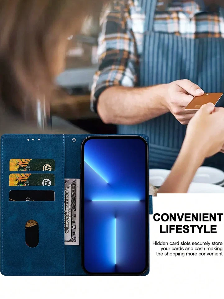 Magnetic Flip Case Wallet Leather Cover For Nokia 5.3 3.4 5.4 G20 G10 6.3 G300 - Image 4 of 4