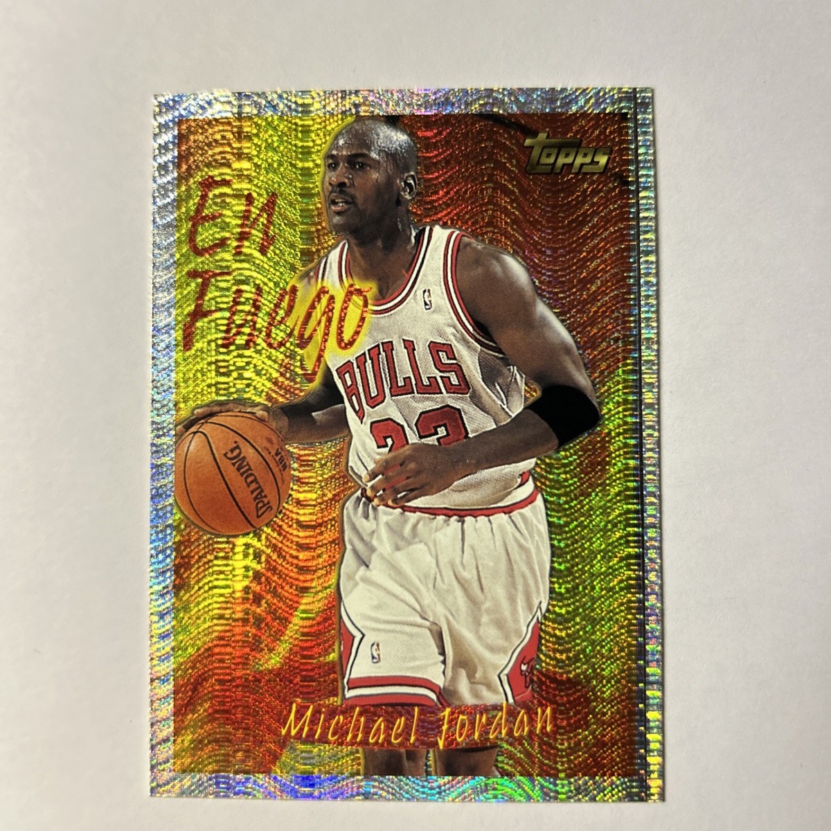 1996-97 Topps - Season's Best En Fuego Michael Jordan #1 | eBay