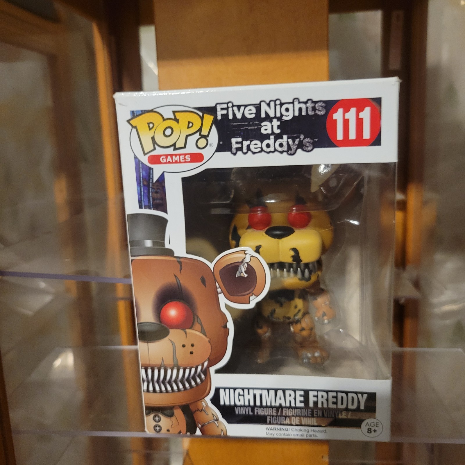 Funko Pop! Games FNAF Nightmare Freddy #111 Vinyl Collectible Figure