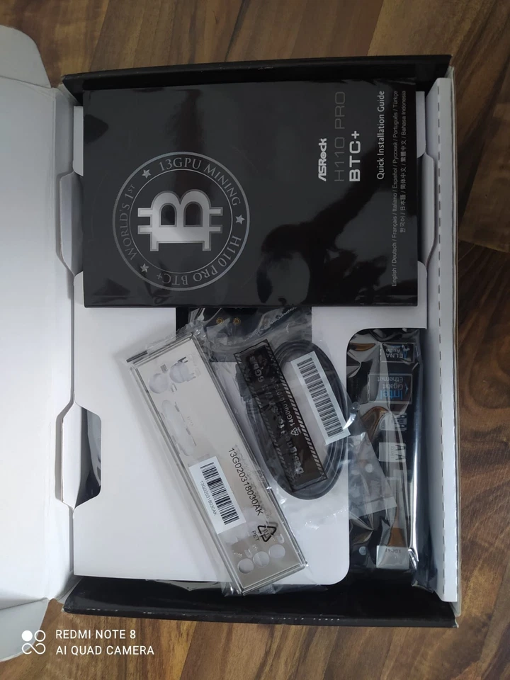 (Lote 4 Unidades) ASRock H110 Pro BTC+  - Imagen 2 de 2