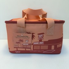 Trader Joe's Mini Insulated PEACH BAG NEW RELEASE LIMITED NWT