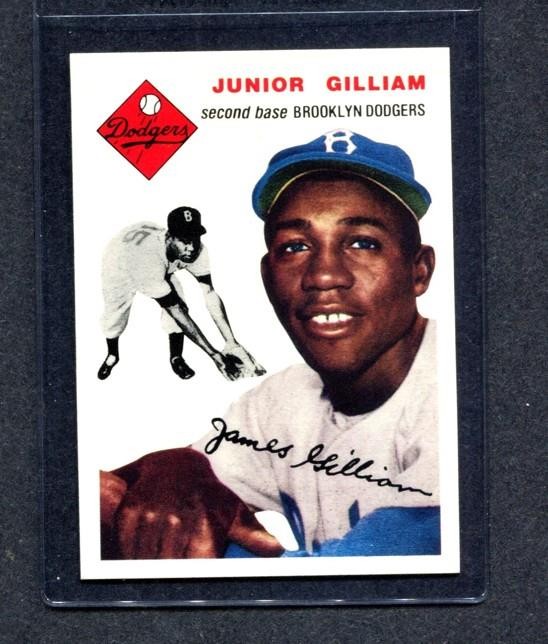 1954 Topps Archives (1994) #35 Jim Junior Gilliam (Dodgers) Nm/Mt (Flat Rate) A1