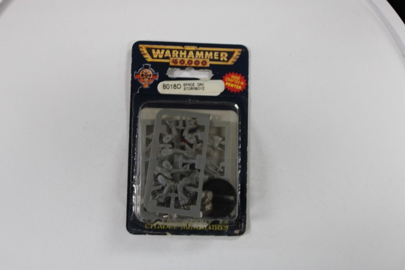Warhammer 40K Orks Ork OOP Metal Space Ork Stormboyz Blister 72926 B