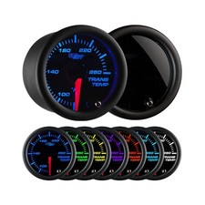 Glowshift Tinted 7 Color 260f Transmission Temp Gauge Kit 2-116 52mm Inc...