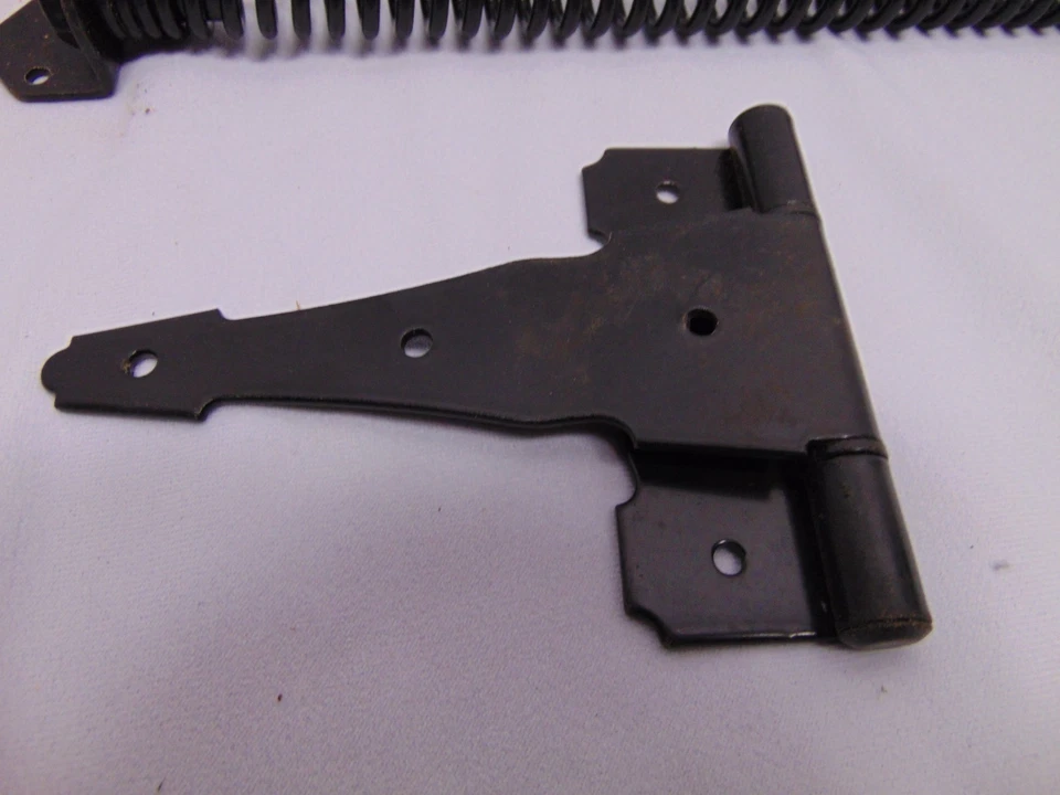 2 Stanley Life Span Tee hinges & gate spring 15-6470 & 76-0870 black color - Image 4 of 4