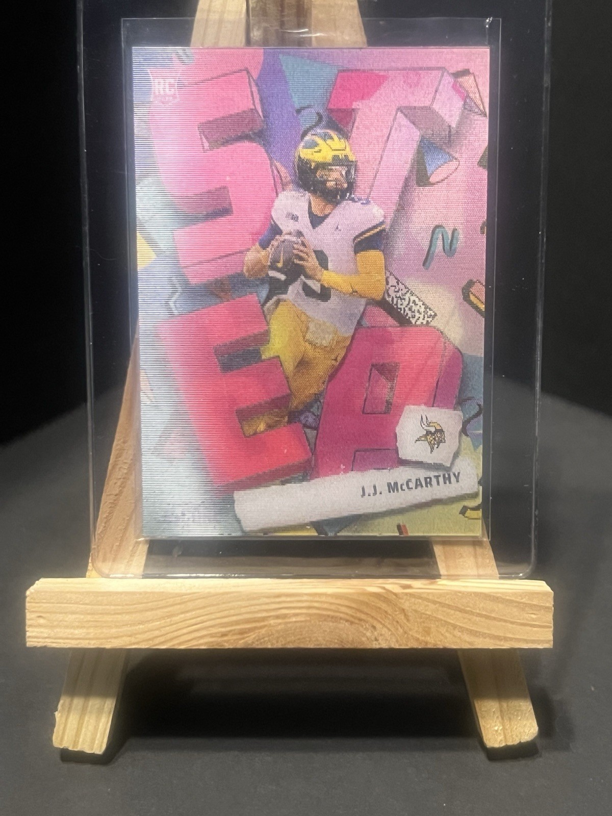 2024 Score - Step Ahead J.J. McCarthy #SA-1 (RC)