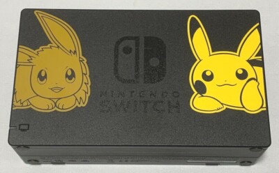 Nintendo Switch 本体とドック　イーブイエディション ピカチュウ・イーブイのJoy-Conとドック、DLソフト付きの特別な
