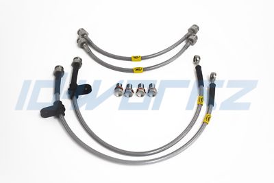 HEL Performance Braided Brake Lines for Mercedes C Class W204 (07-14)