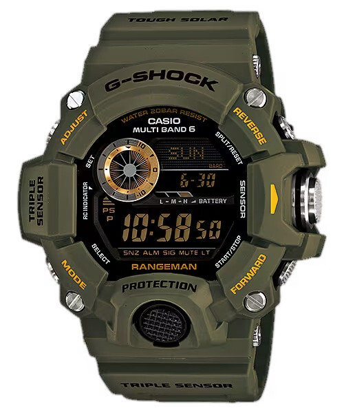 NEW Casio G-Shock RANGEMAN Altimeter Barometer Digital Compass