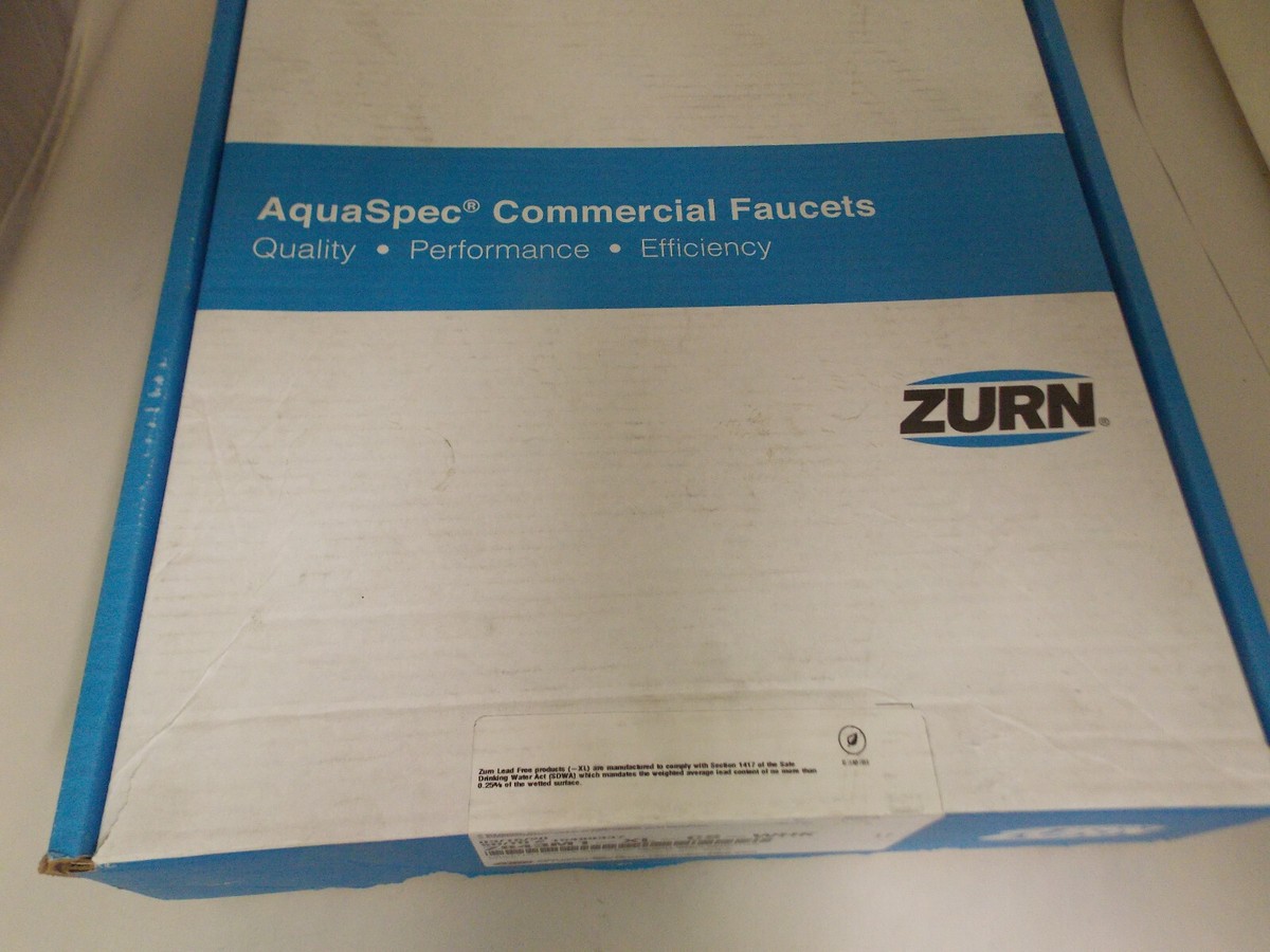 Zurn Z843M1-XL-CS-WHK Wall-Mount Commercial Sink Faucet, 6&quot; Vacuum 