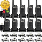 Rt68 Two-Way Radios Long Range, Walkie Talkies for Adults, 2 Way Radio with Earp