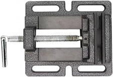 Morsa da banco 4 pollici per trapano a colonna resistente metallo lavori di p...